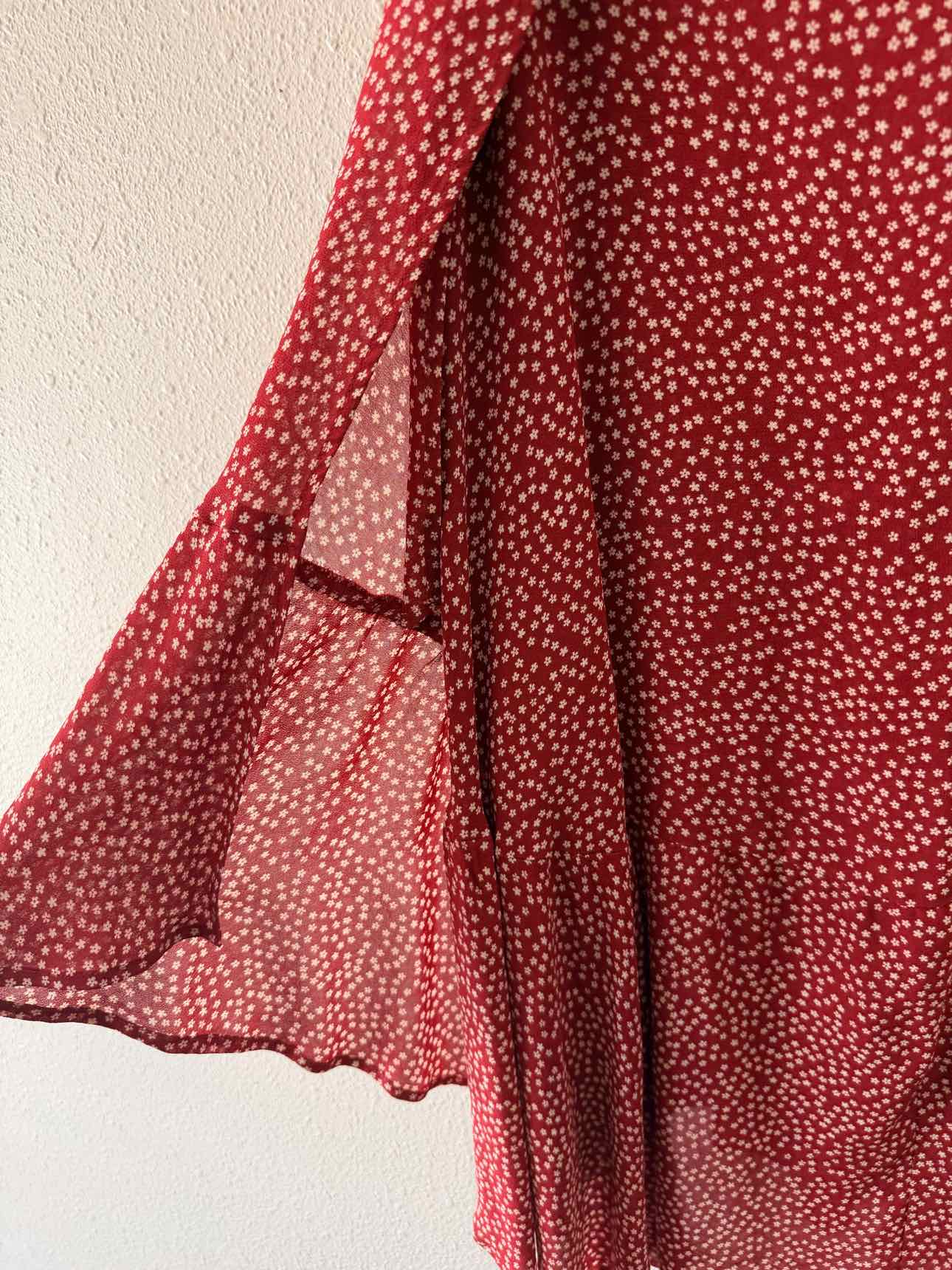 Reformation Red and white Size S Skirt