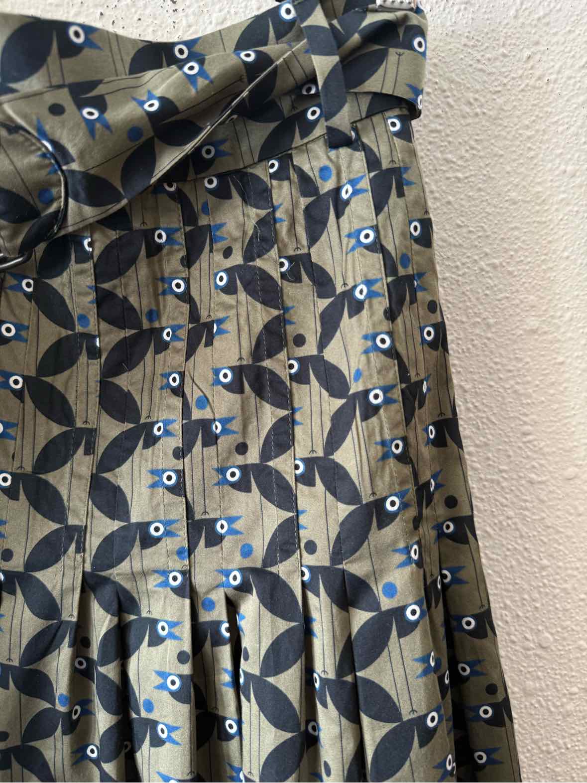 Akris punto Olive Multi Size 2 Skirt
