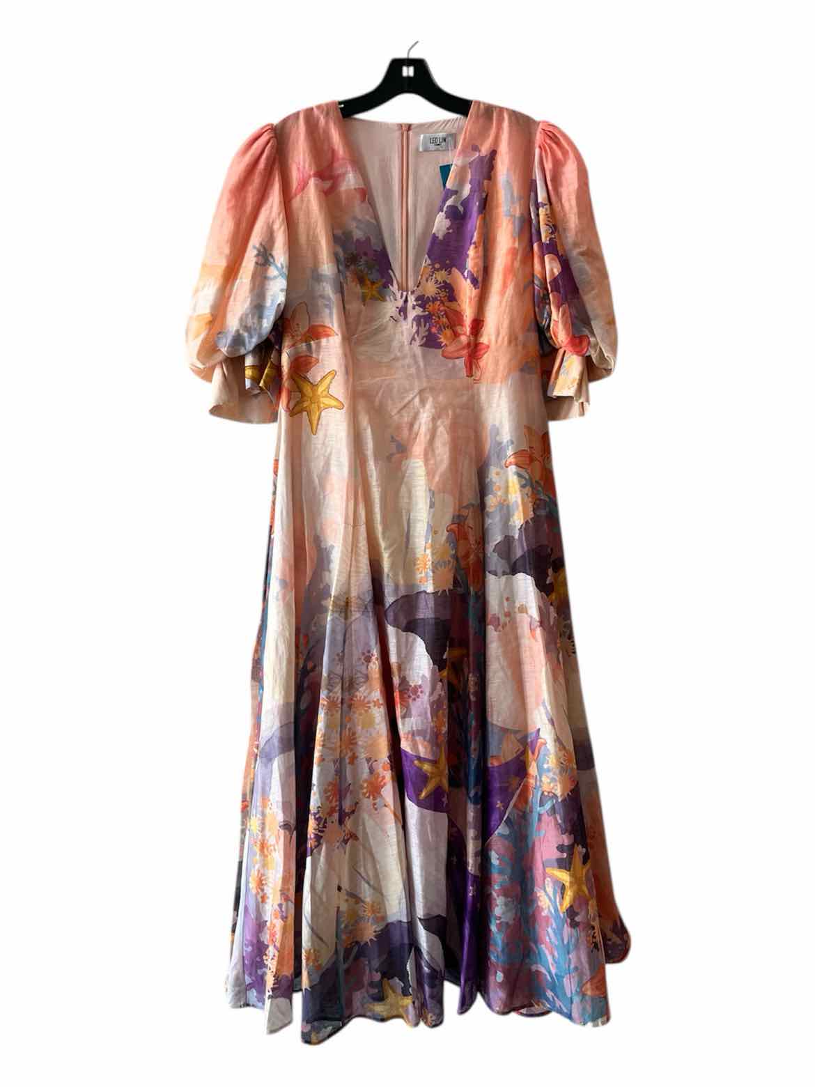 Leo Lin Multi Size 8 Dress