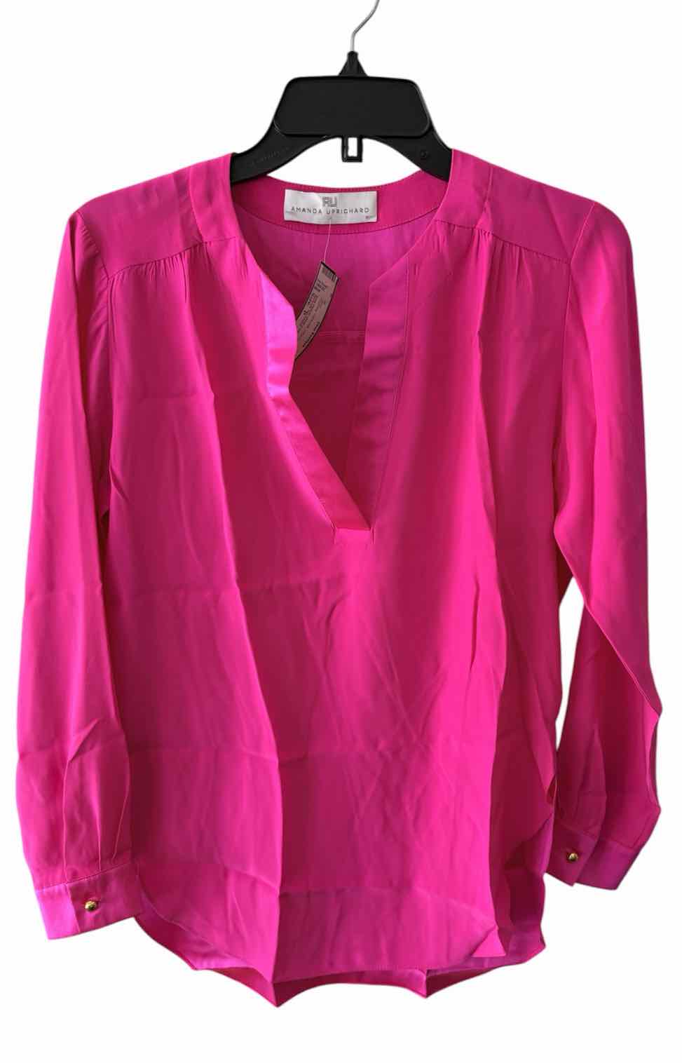 Amanda Uprichard Fuchsia Size P Shirt