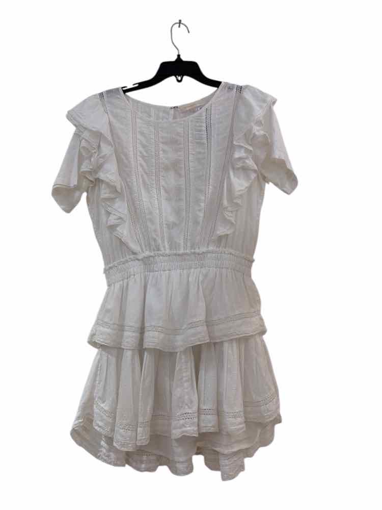 Love Shack Fancy White Size S Dress