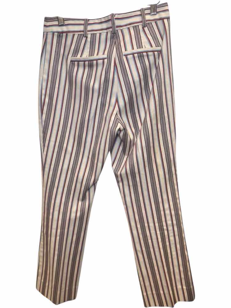 Derek Lam 10 Crosby White Blue & Red Size 2 Pants