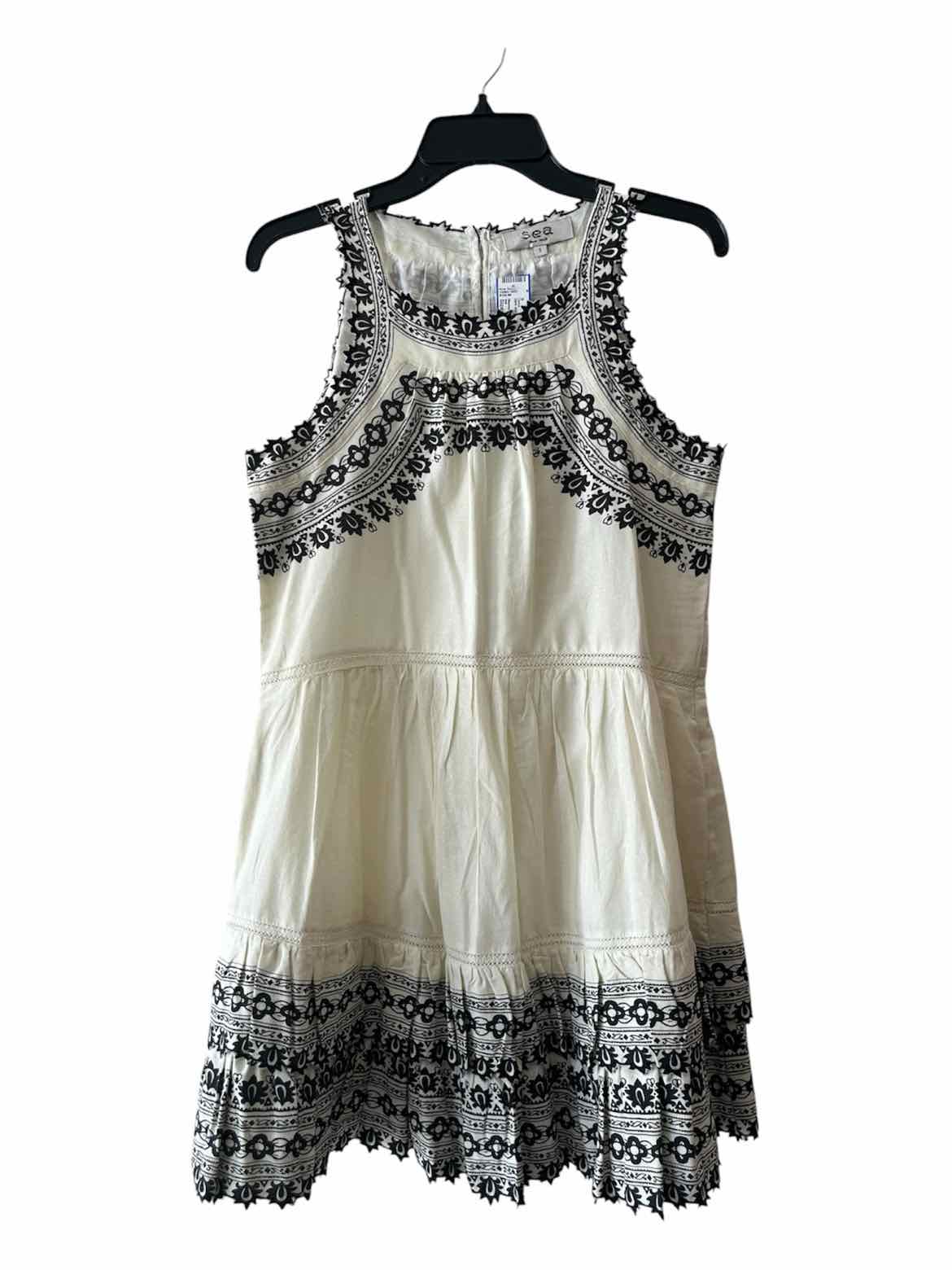 sea black and cream Size S Dress