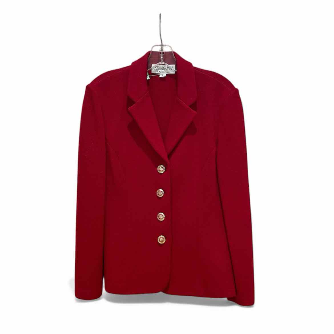 st john Dark Red Size 6 Jacket