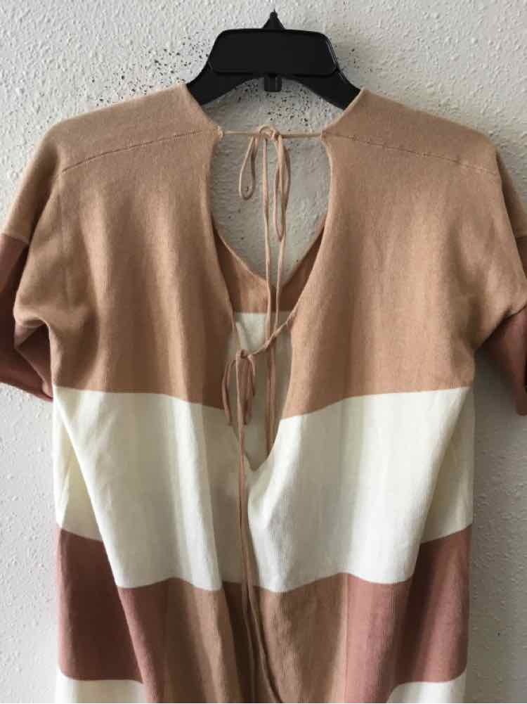 atelierdelphine. Brown and Cream Size XS Dress