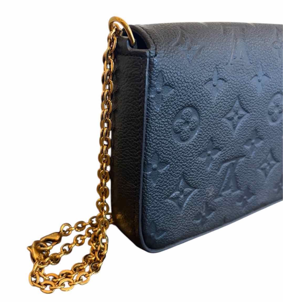 Louis Vuitton Pochette Felicie Black Handbag