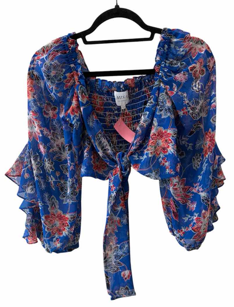 Misa Blue Multi Size XS Shirt