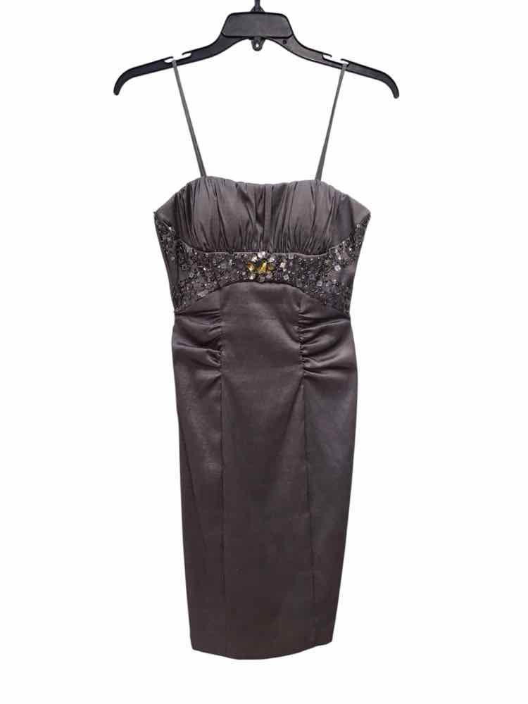 Xscape grey Size 4 Dress