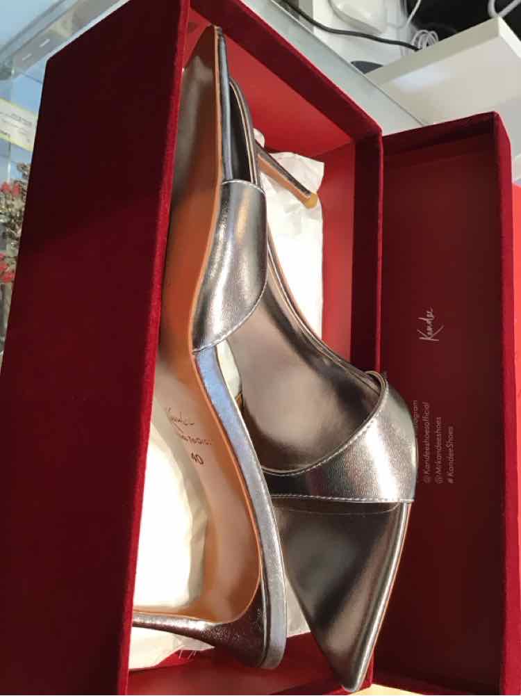 Kandee Silver Size 40 Shoes