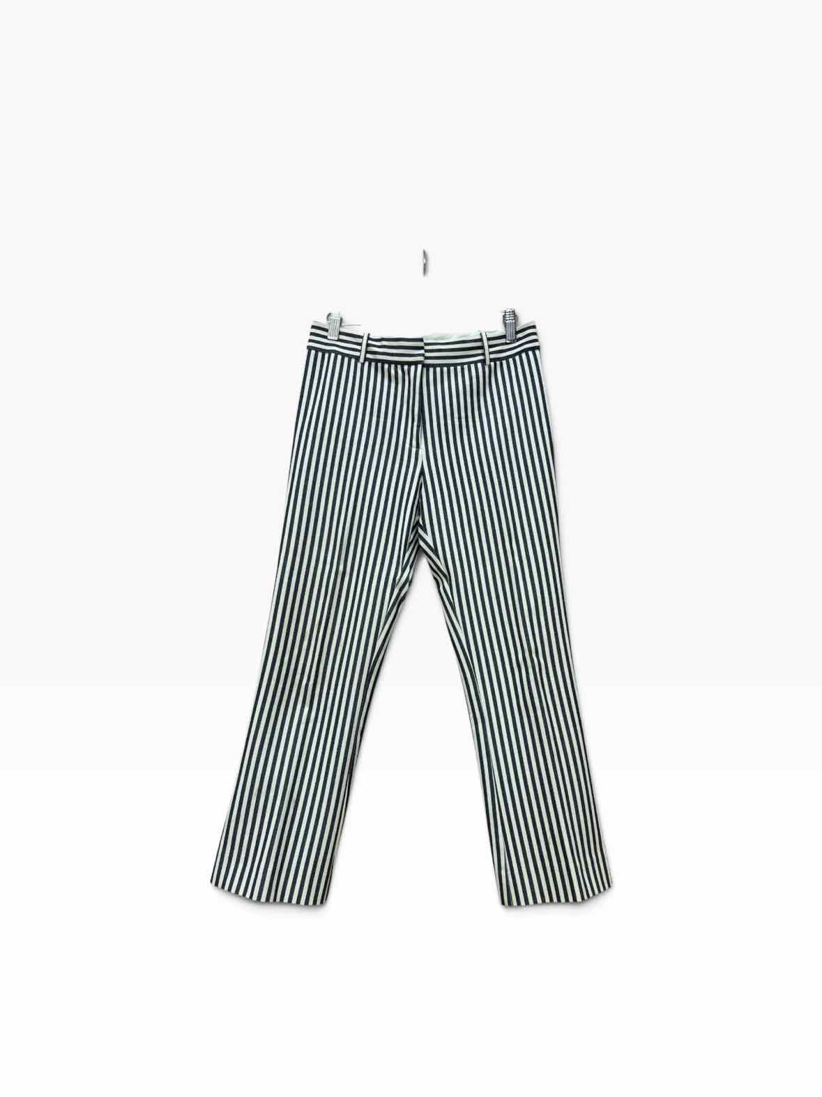Derek Lam 10 Crosby White and navy Size 4 Pants – Swap Boutique