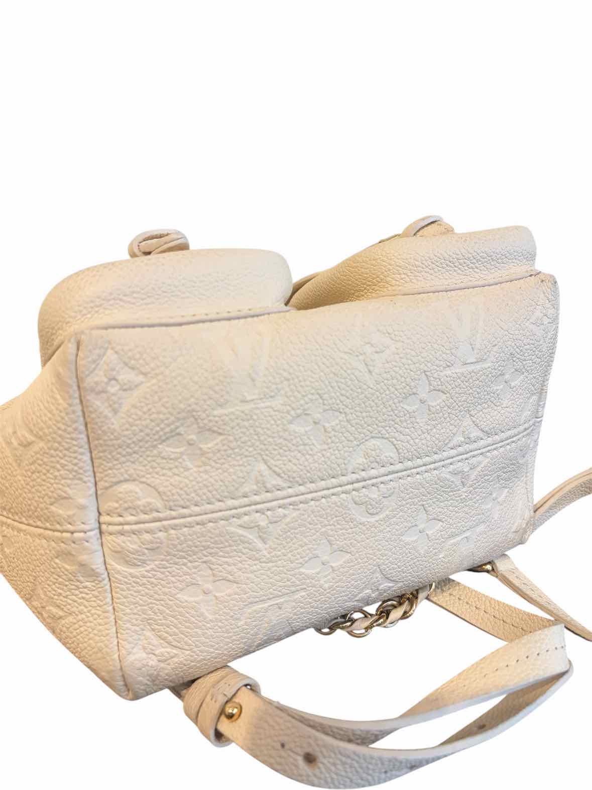 Louis Vuitton Backup Backpack Cream Handbag
