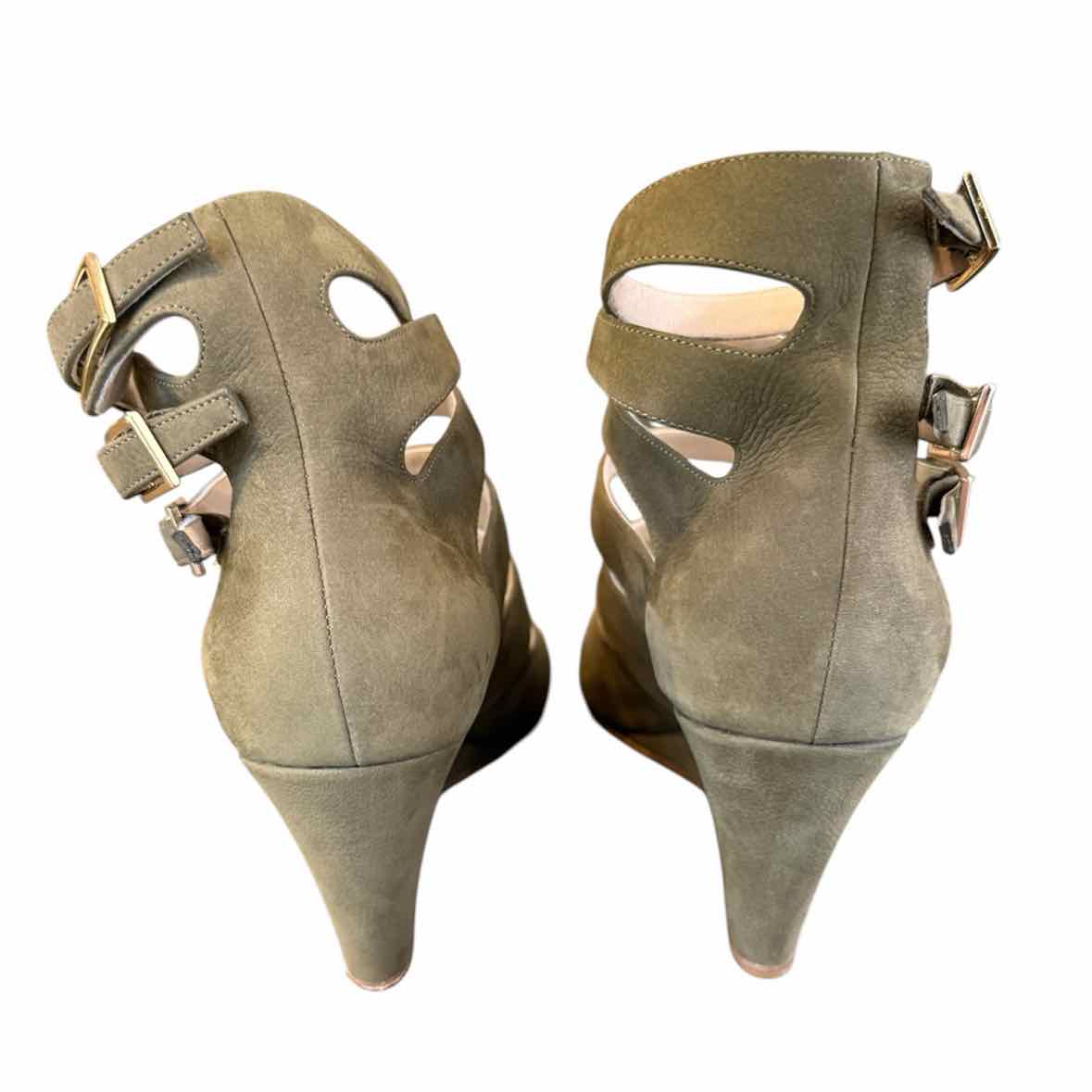 Chloe Olive Size 40.5 Shoes