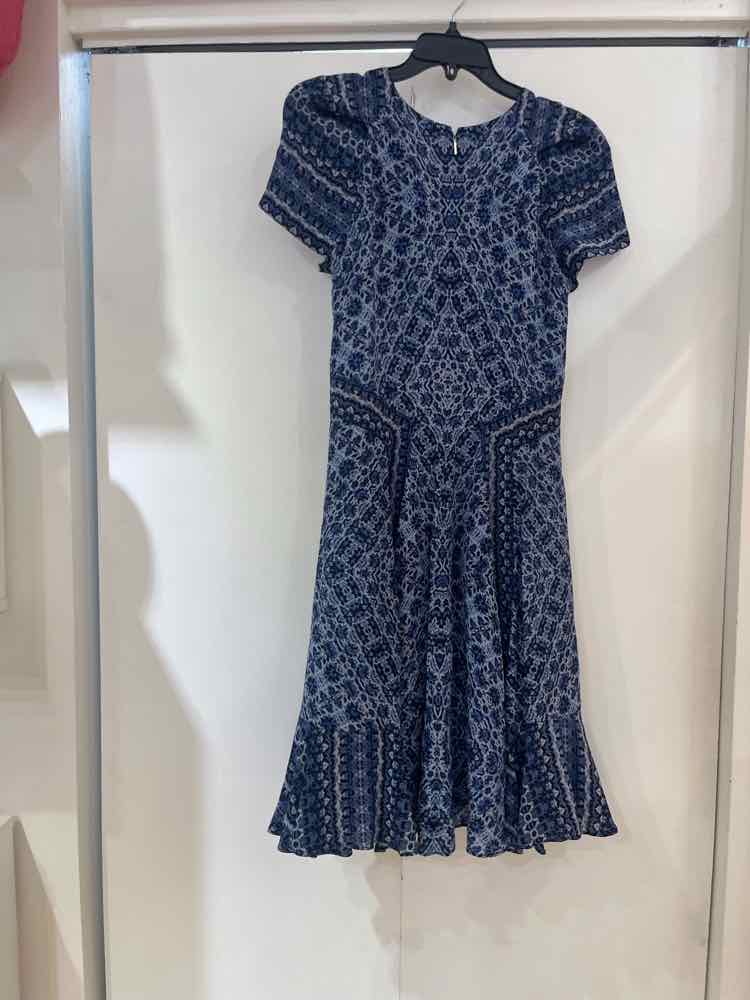 Rebecca Taylor Blue Size 2 Dress