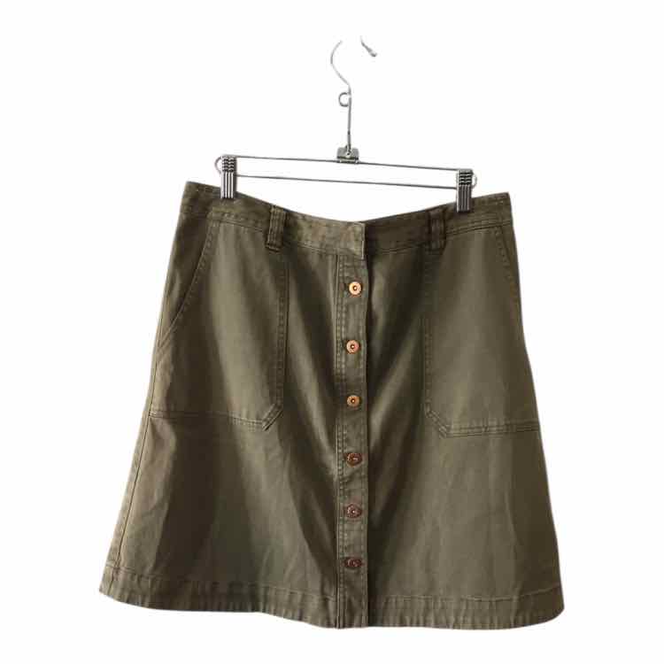 Pilcro Olive Green Size 10 Skirt