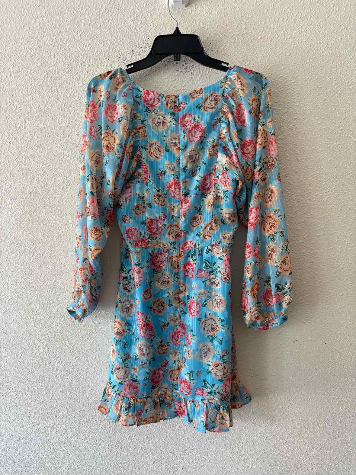 Adelyn Rae Aqua Multi Size S Dress