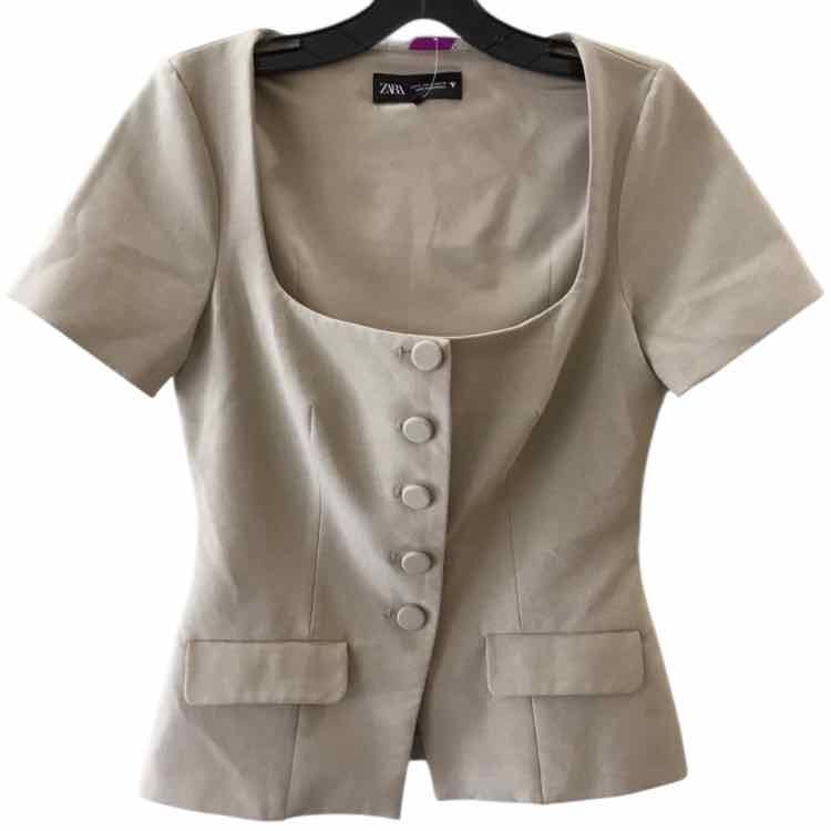 Zara Beige Size S Shirt
