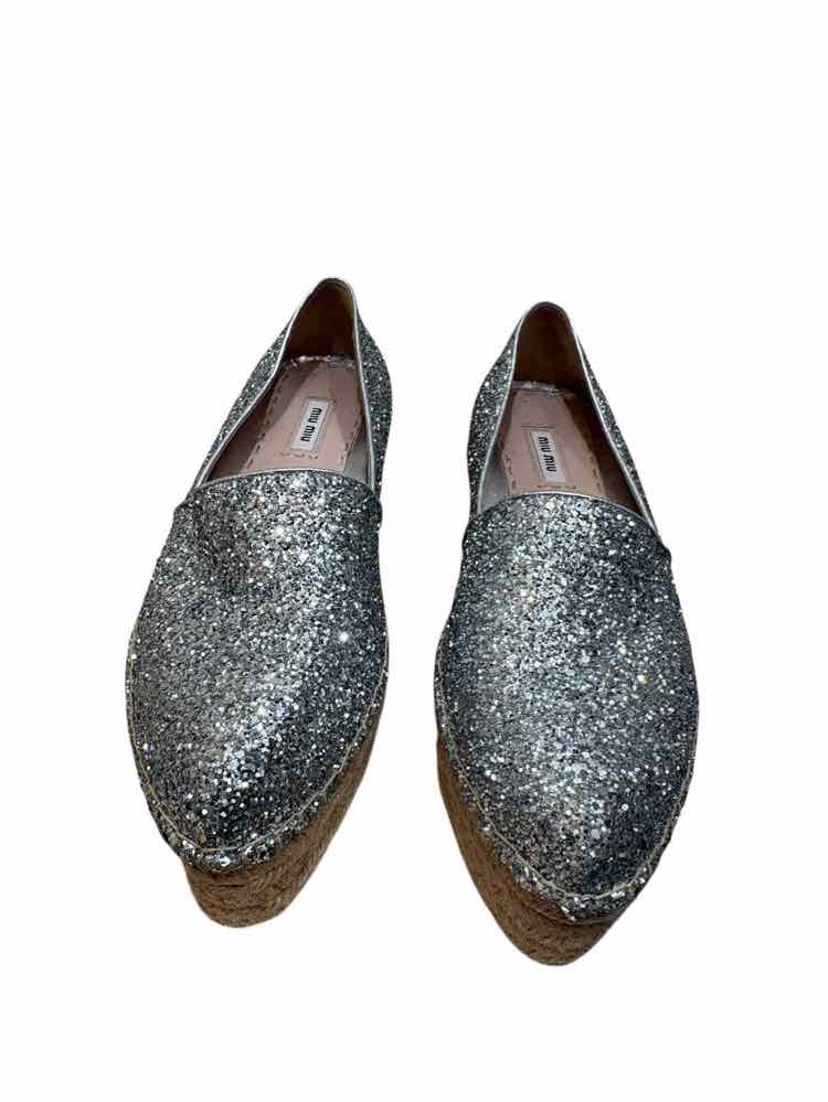 Miu Miu Silver Size 40 Shoes