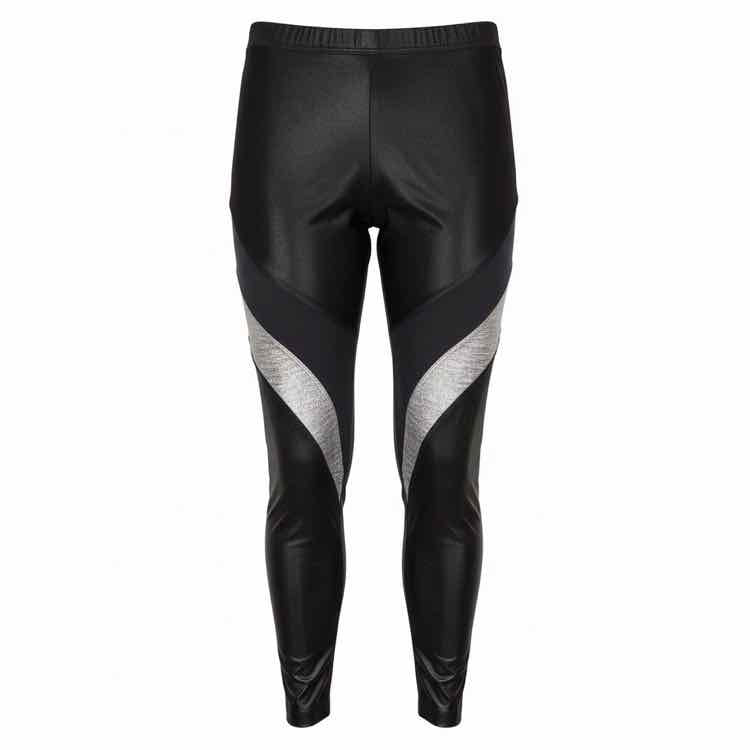 Koral Black and silver Size S Leggings