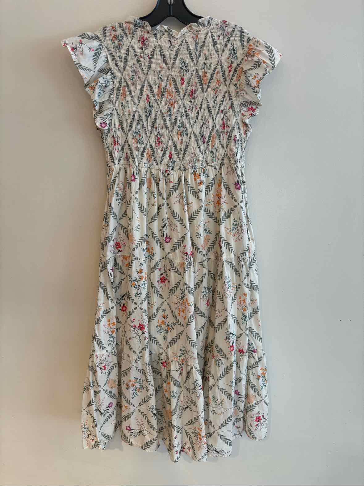 Karlie Ivory Multi Size L Dress