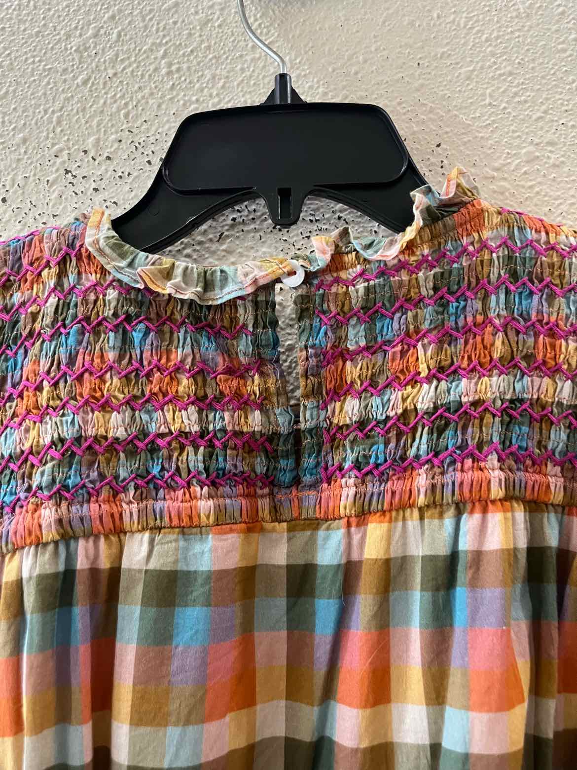 Olivia James Orange Multi Size L Dress
