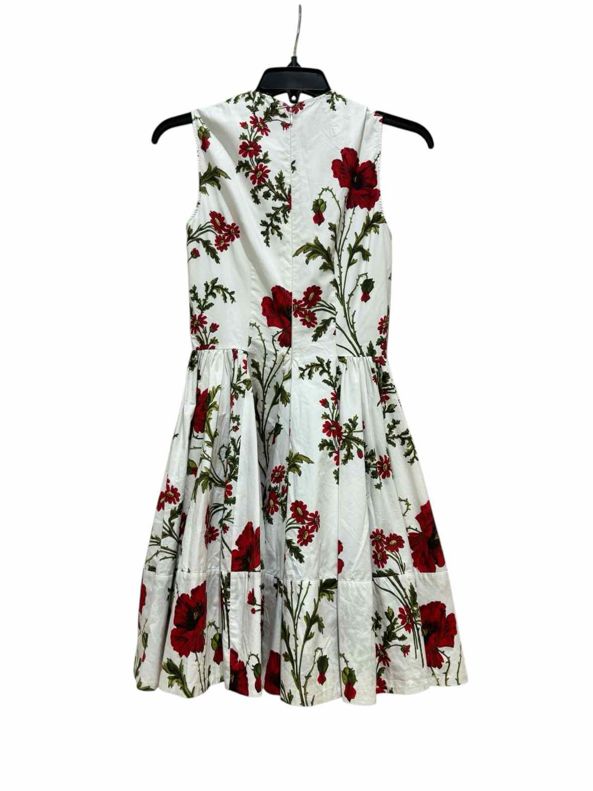 Alexander McQueen White and Red Size 36 Dress