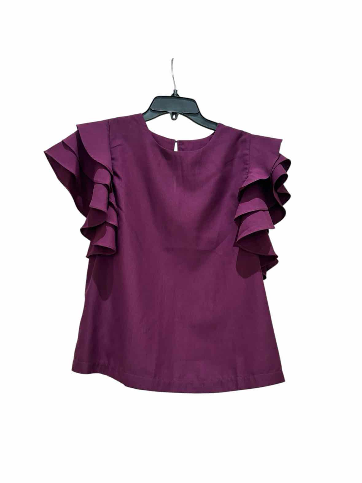 Glam Plum Size M Shirt