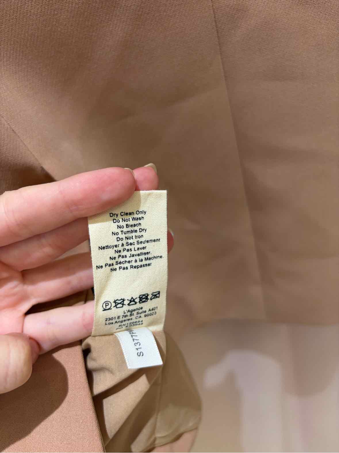 L'Agence Light Brown Size 6 Blazer