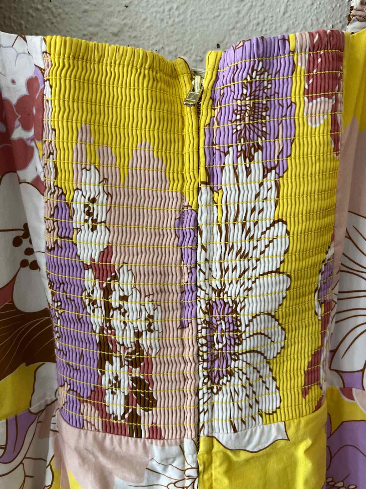 Cara Cara Yellow Multi Size M Dress