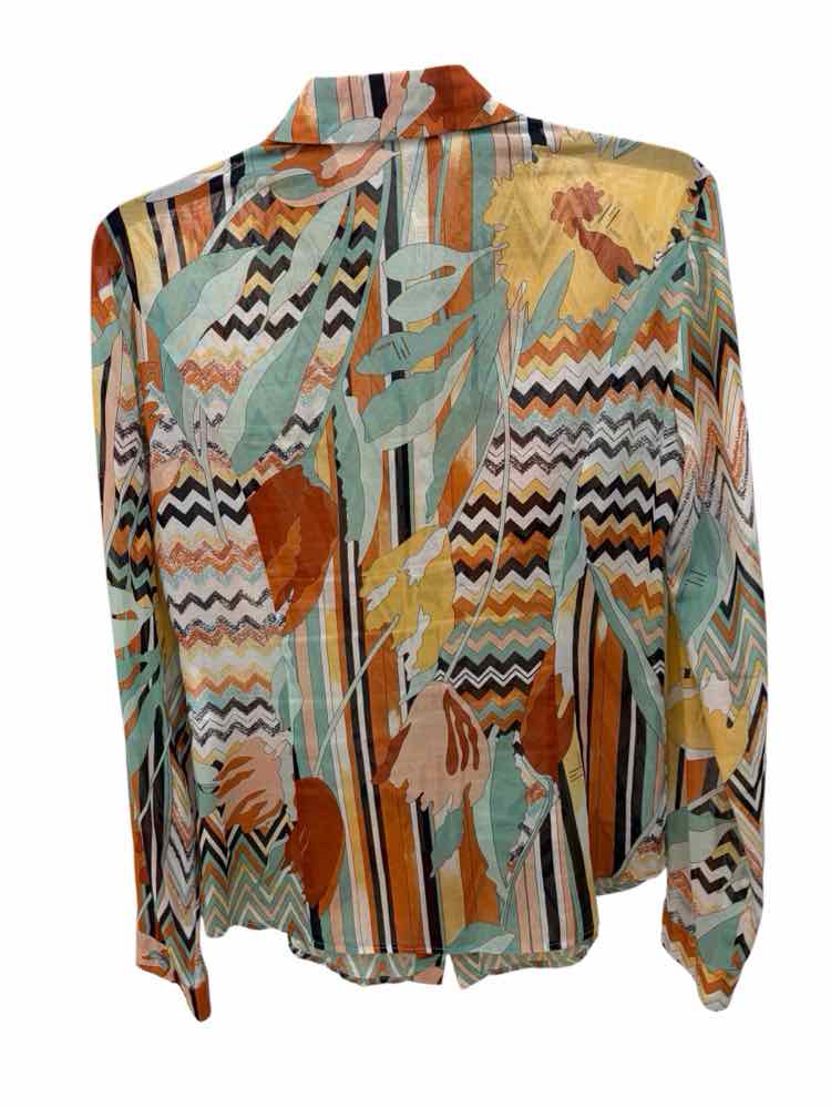 Missoni Orange Size 6 Shirt