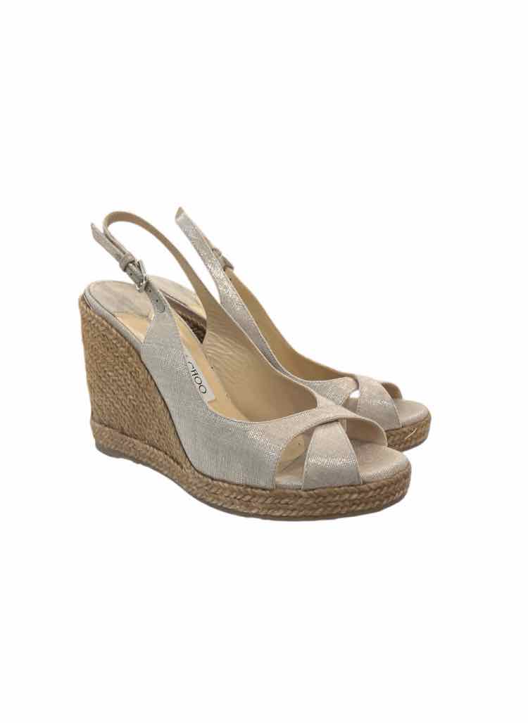 Jimmy Choo Chamagne Size 37.5 Shoes