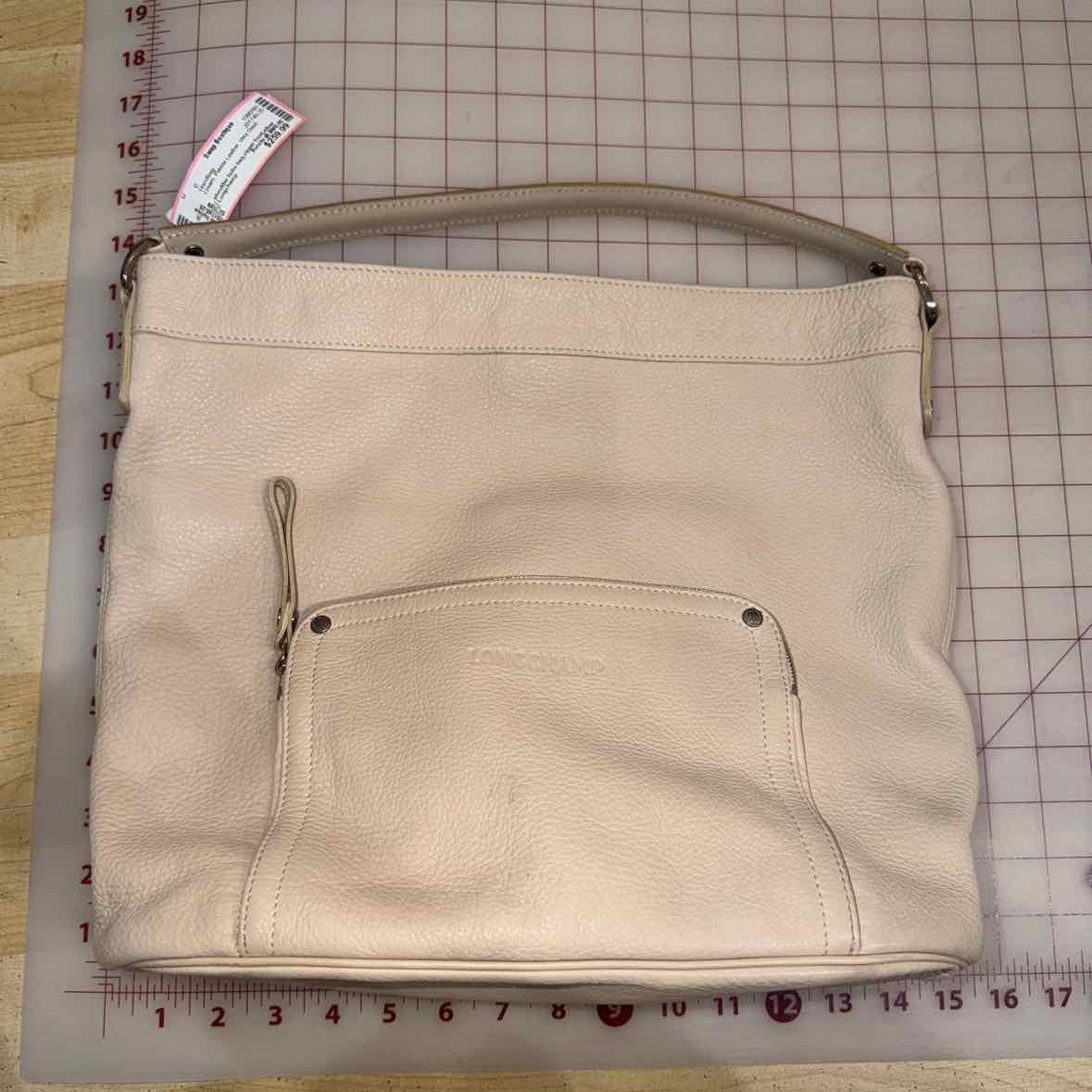 Longchamp Cream Handbag
