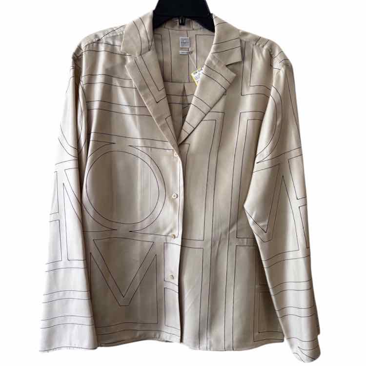 toteme Ivory and black Size 34 Shirt