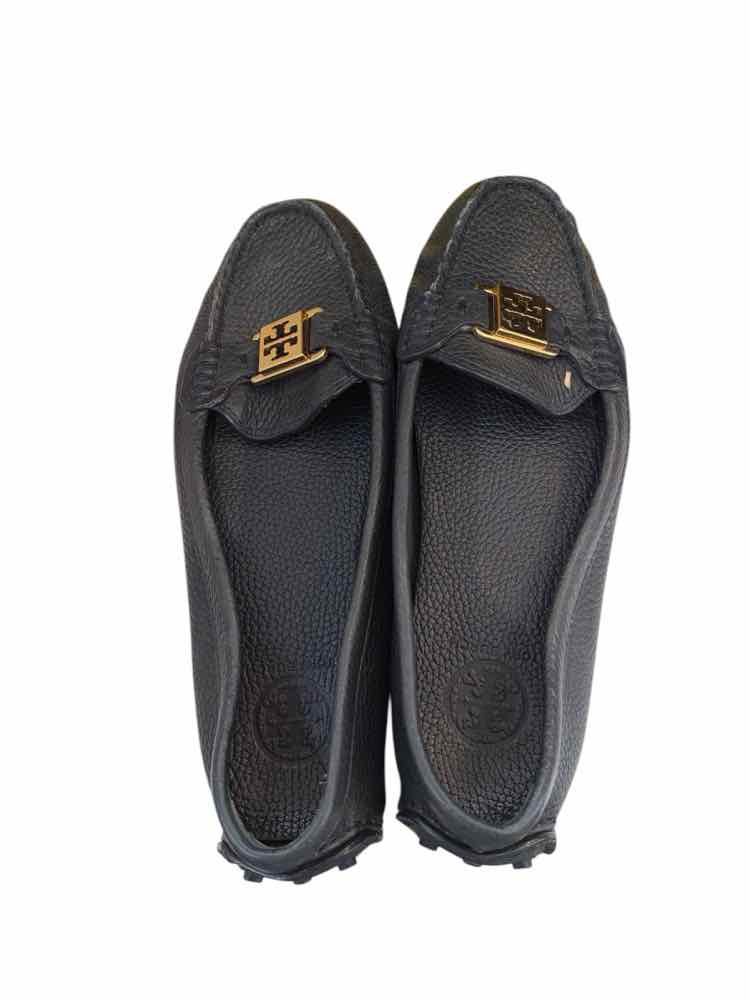 Tory Burch Navy and Gold Size 7 1/2 Shoes