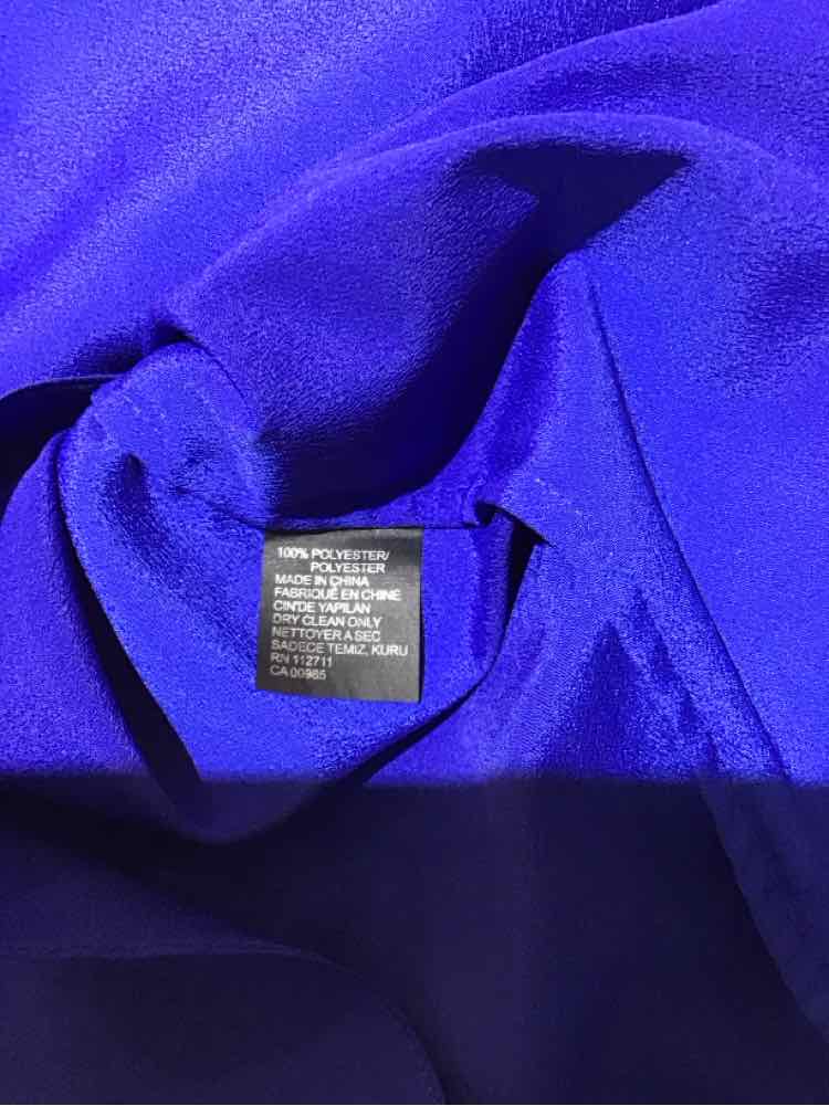 Jay Godfrey Royal Blue Size No Size Dress