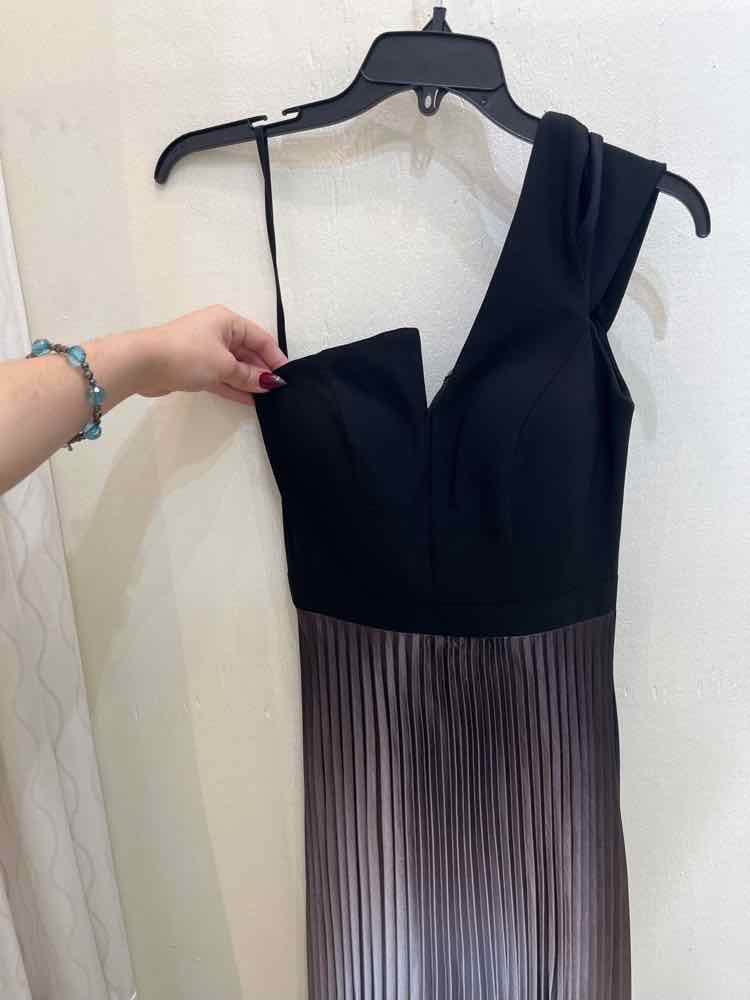 Aqua Dresses Black and purple Size 2 Dress
