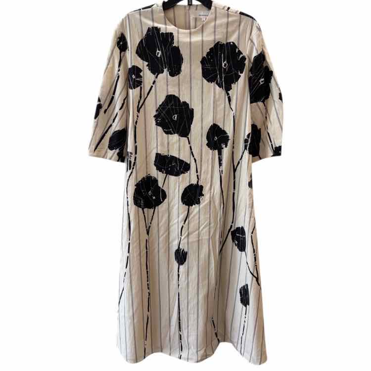 AKIRANAKA Off White and Black Size 2 Dress