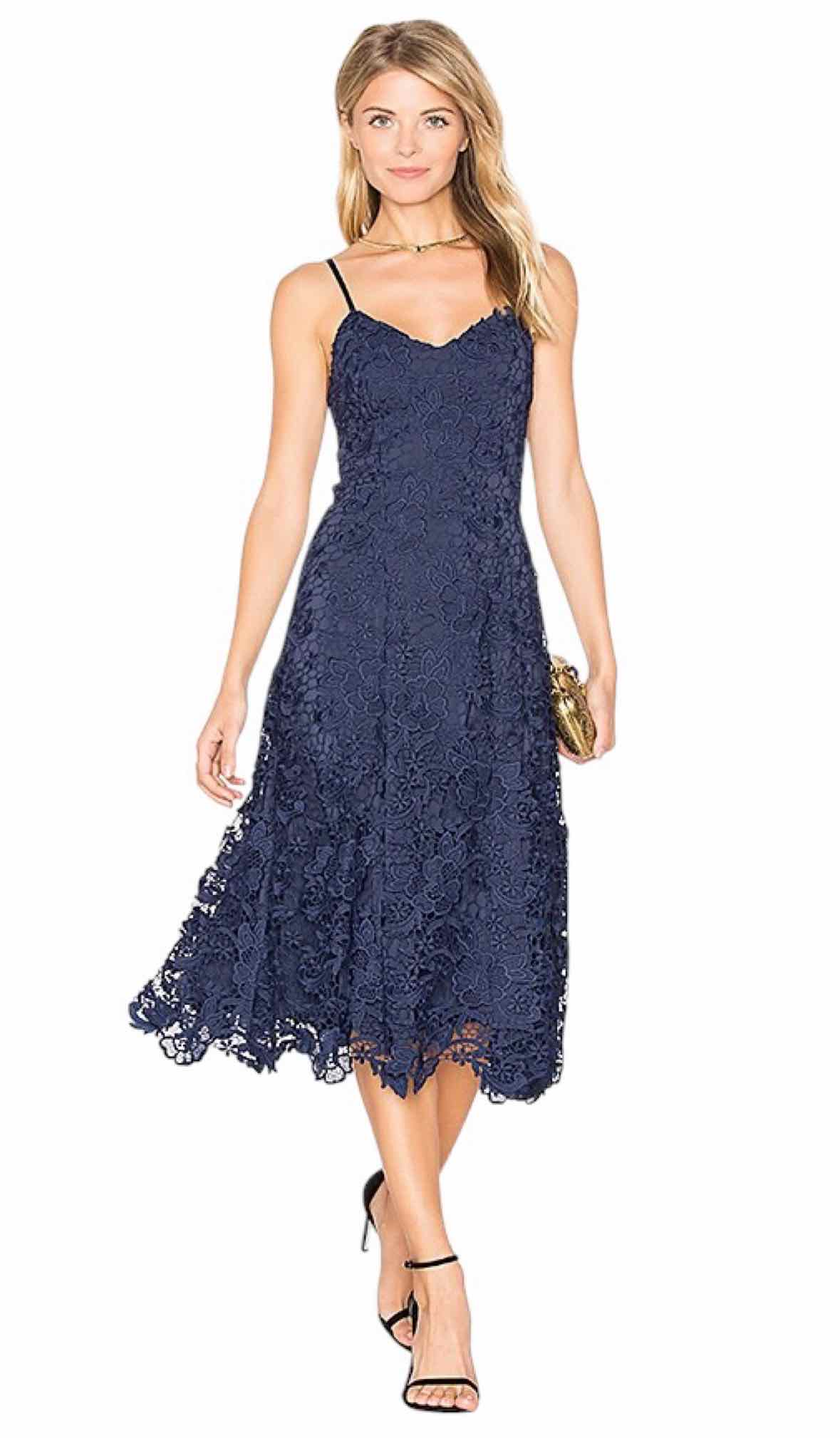 alice + olivia Navy Size 12 Dress