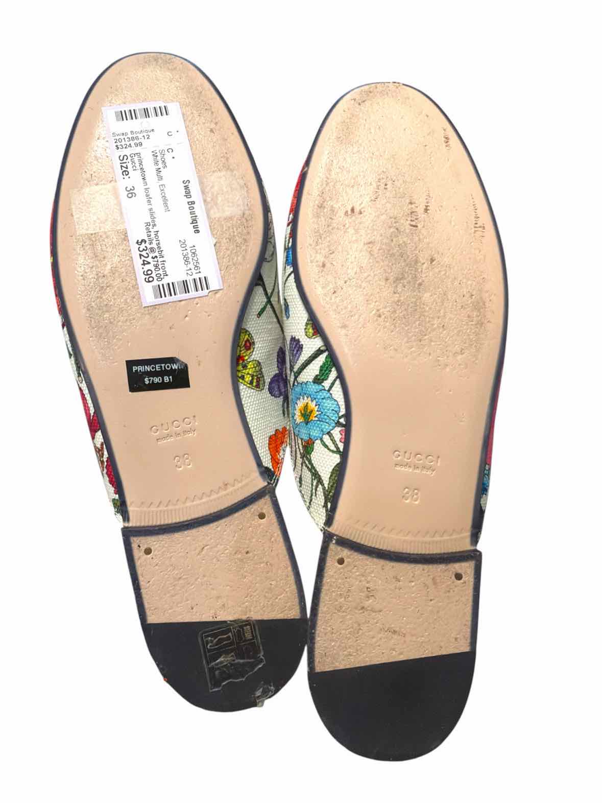 Gucci White Multi Size 36 Shoes
