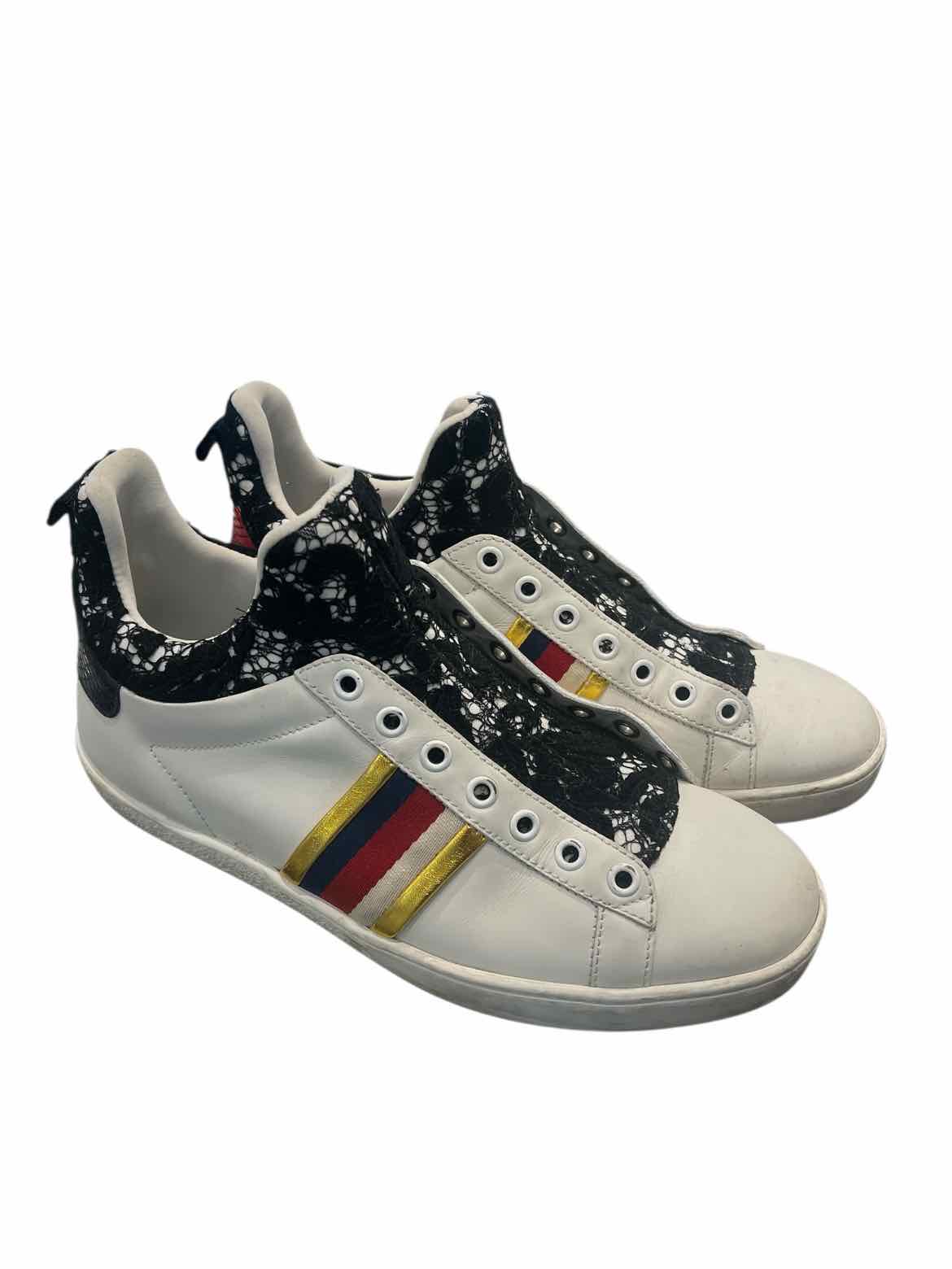 Gucci White Multi Size 38 Shoes
