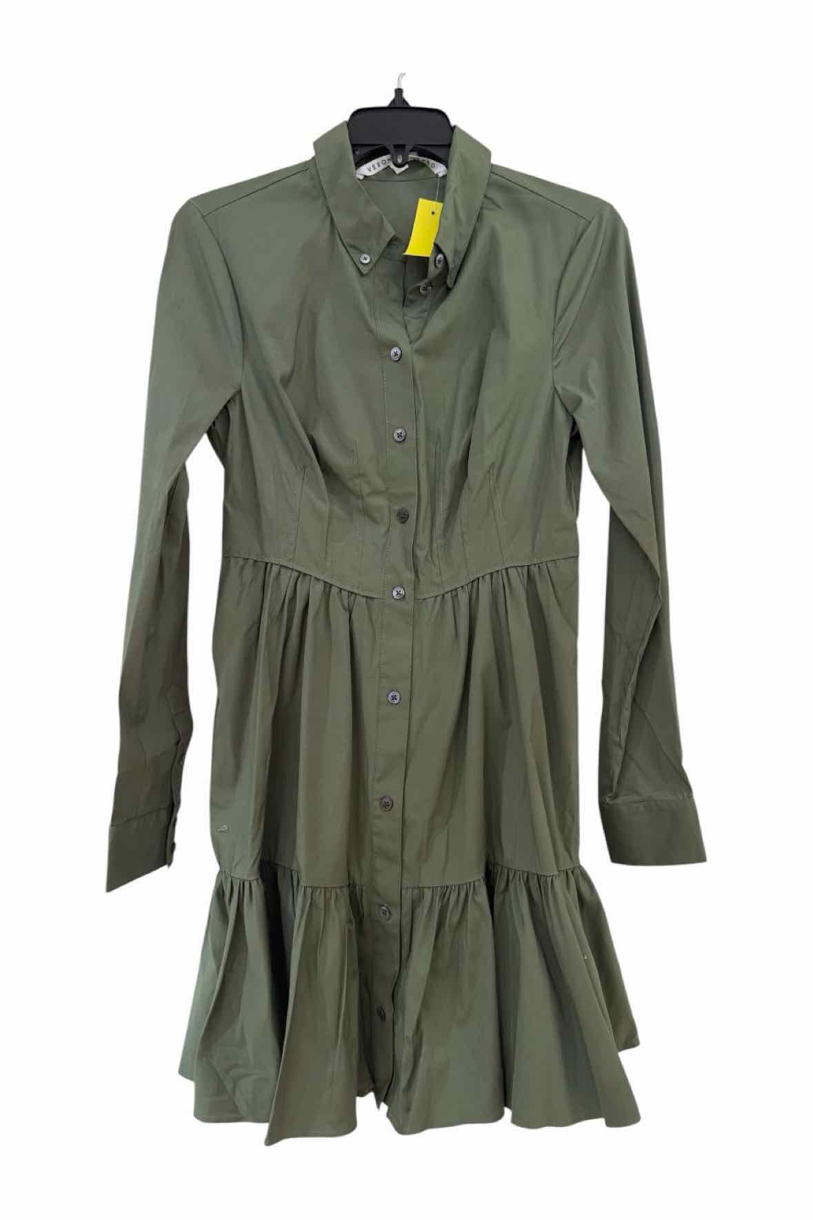 Veronica Beard Army Green Size 4 Dress