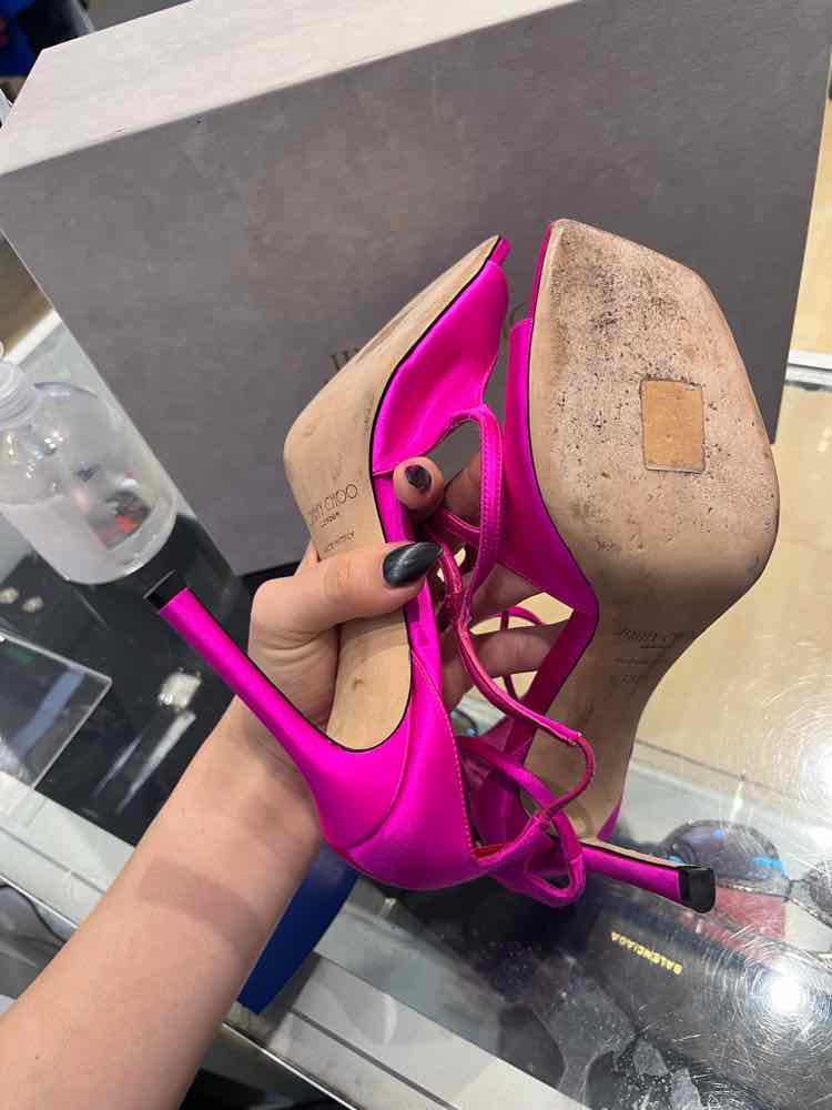 Jimmy Choo Hot Pink Size 35.5 Shoes