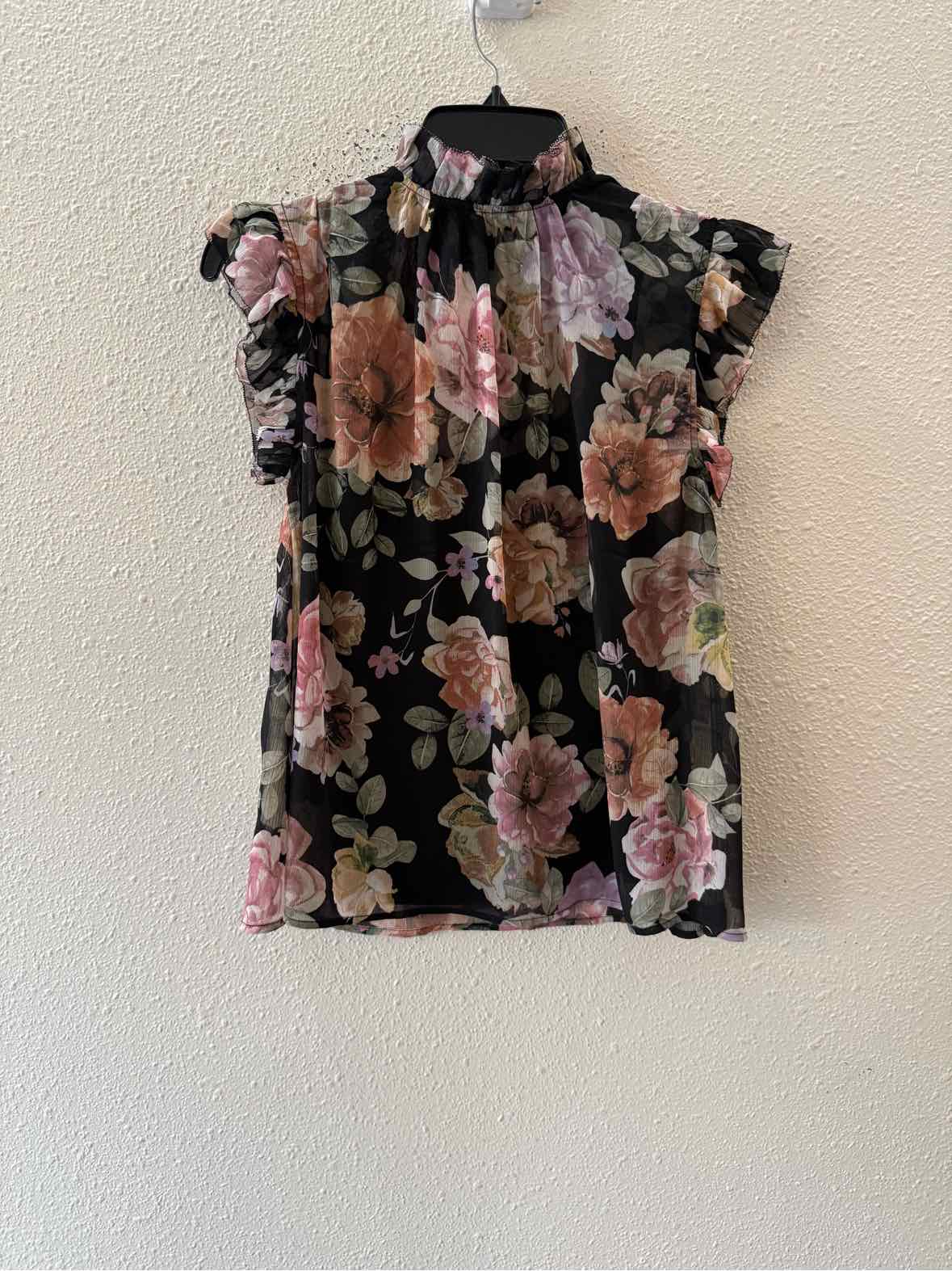 Rachel Zoe Black Multi Size XS Shirt