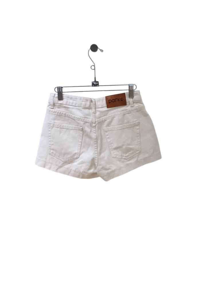 parke Cream Size 25 Shorts