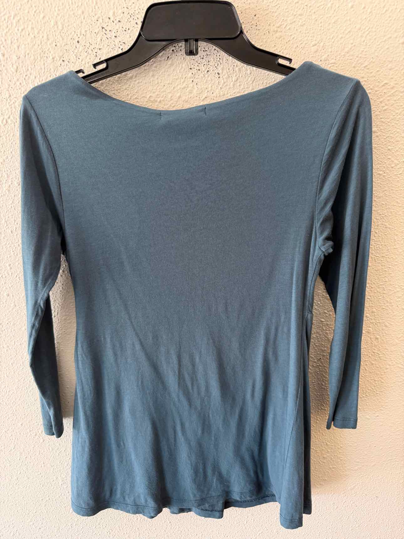 Velvet by G&S Dark Teal Size M Shirt