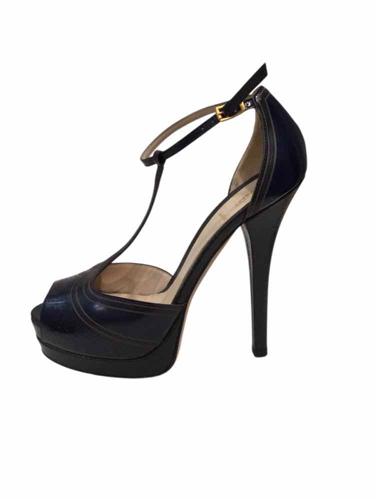 Fendi navy blue and black Size 38 Shoes
