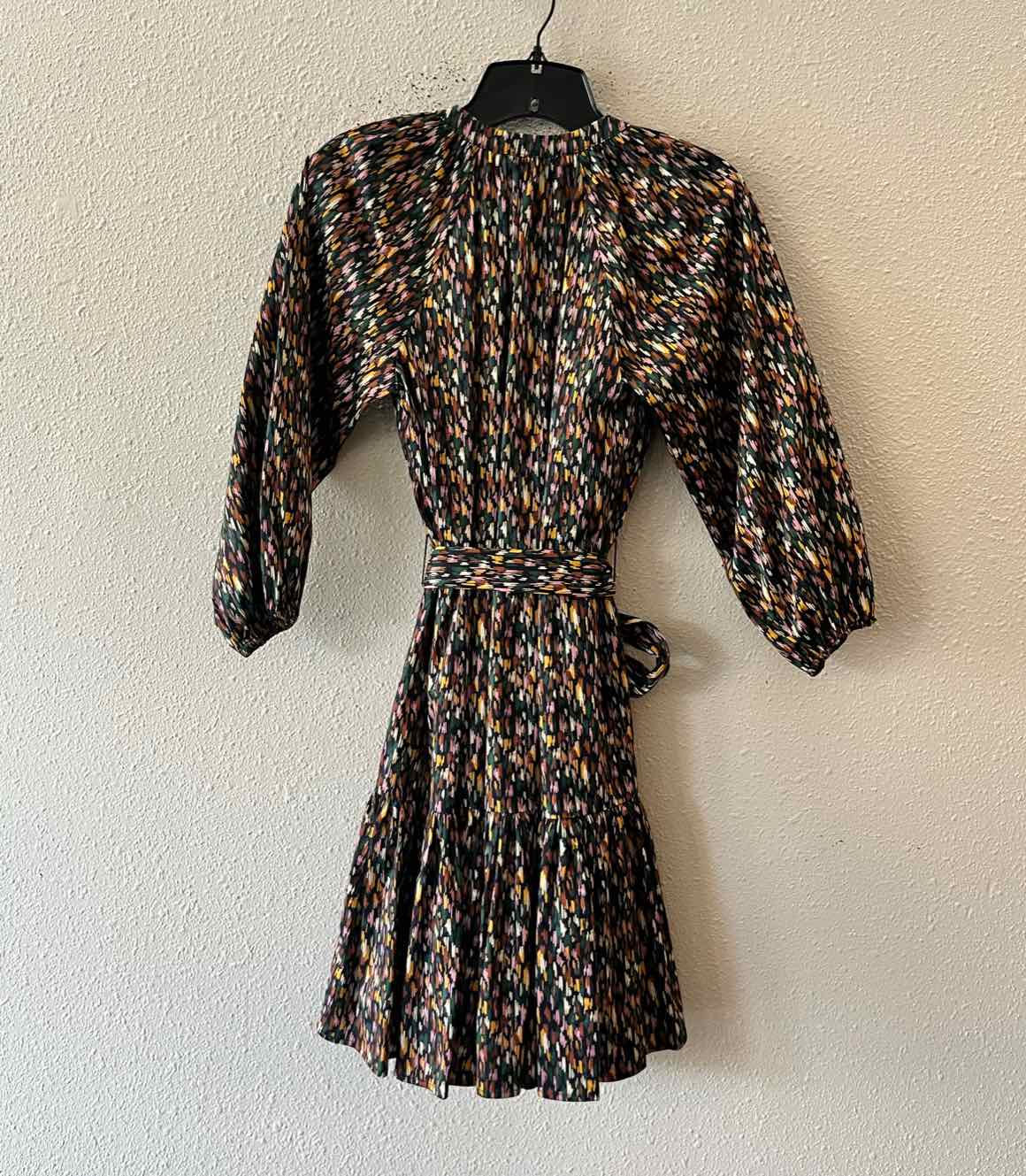Shoshanna Black Multi Size 0 Dress