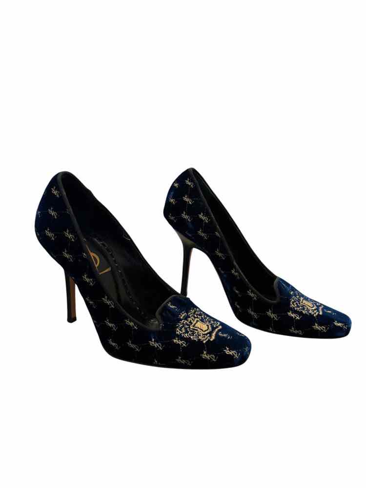 Saint Laurent blue and gold Size 38.5 Shoes