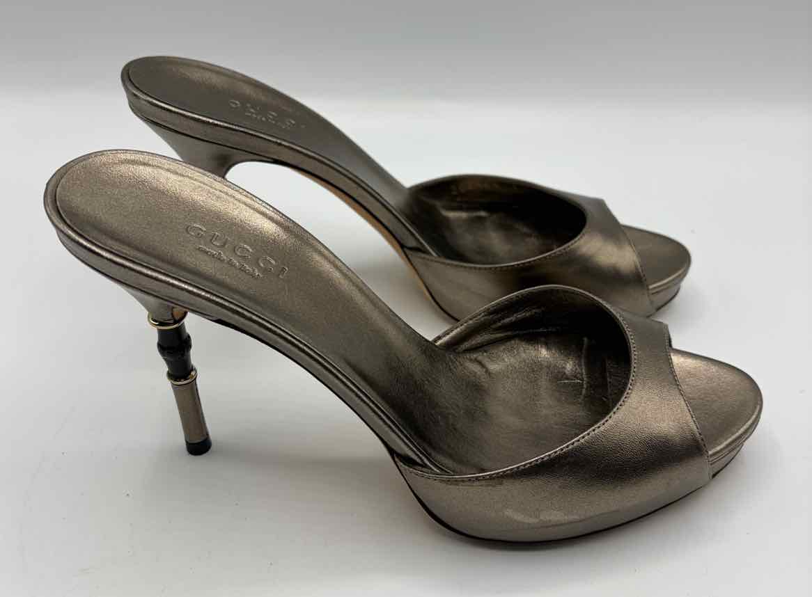 Gucci Pewter Size 36.5 Shoes