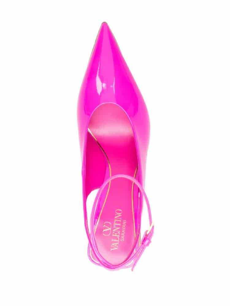 Valentino Pink and Gold Size 38.5 Shoes