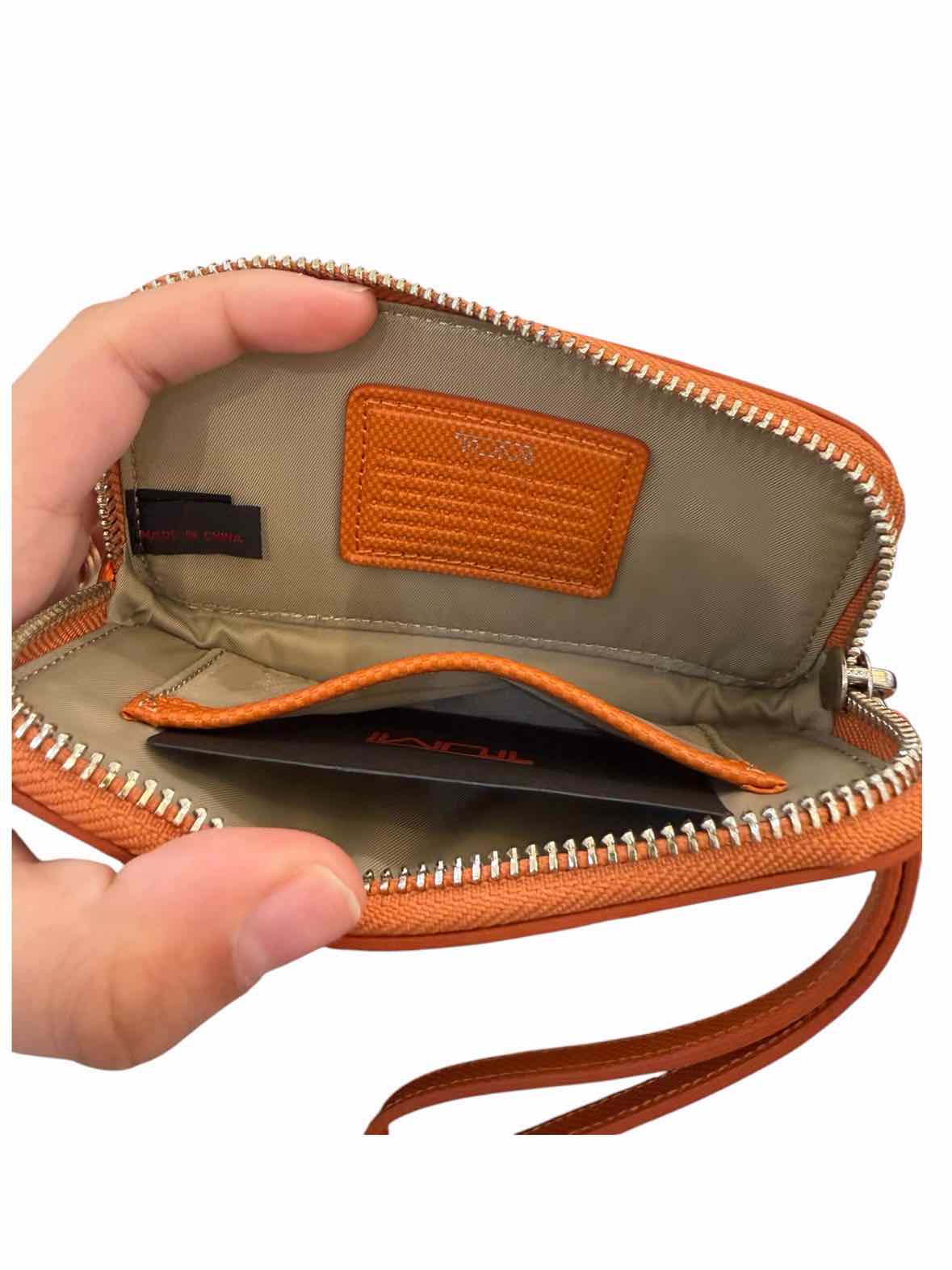 Tumi Orange Wallet
